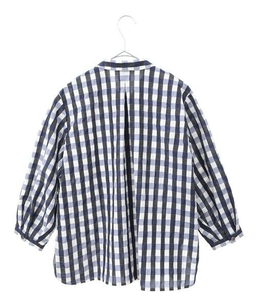 Maison de CINQ / メゾン ドゥ サンク シャツ・ブラウス | [セットアップ対応]シャンブレーチェックブラウス | 詳細25