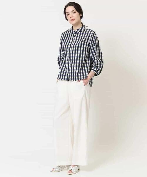 Maison de CINQ / メゾン ドゥ サンク シャツ・ブラウス | [セットアップ対応]シャンブレーチェックブラウス | 詳細8