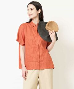 Maison de CINQ / メゾン ドゥ サンク シャツ・ブラウス | [吸水速乾]リネンワイドシルエットブラウス