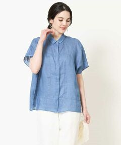 Maison de CINQ / メゾン ドゥ サンク シャツ・ブラウス | [吸水速乾]リネンワイドシルエットブラウス