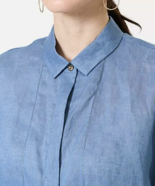 Maison de CINQ / メゾン ドゥ サンク シャツ・ブラウス | [吸水速乾]リネンワイドシルエットブラウス | 詳細10