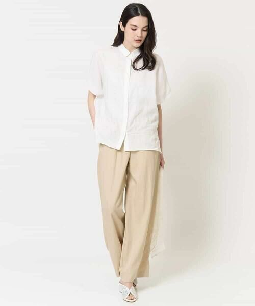 Maison de CINQ / メゾン ドゥ サンク シャツ・ブラウス | [吸水速乾]リネンワイドシルエットブラウス | 詳細16