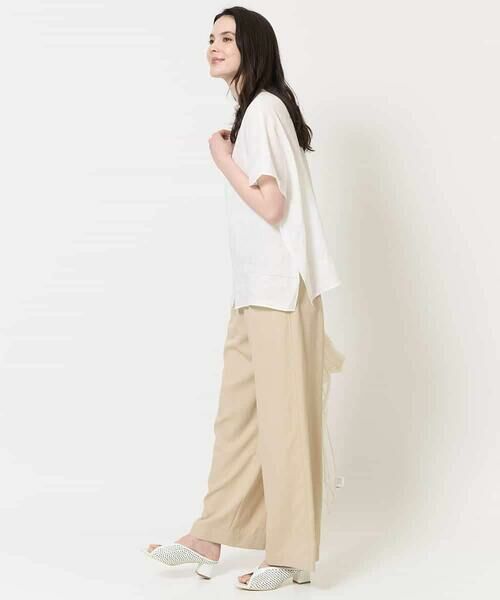 Maison de CINQ / メゾン ドゥ サンク シャツ・ブラウス | [吸水速乾]リネンワイドシルエットブラウス | 詳細18