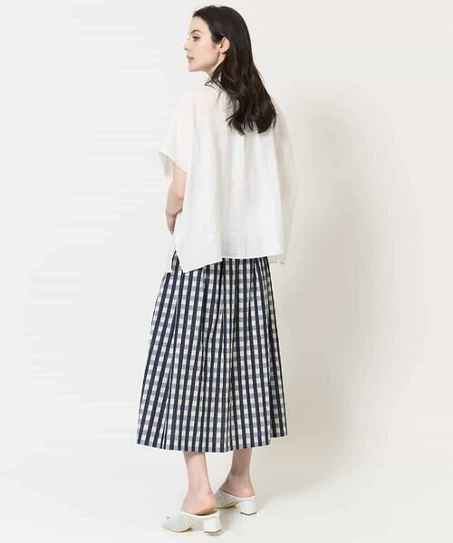 Maison de CINQ / メゾン ドゥ サンク シャツ・ブラウス | [吸水速乾]リネンワイドシルエットブラウス | 詳細21