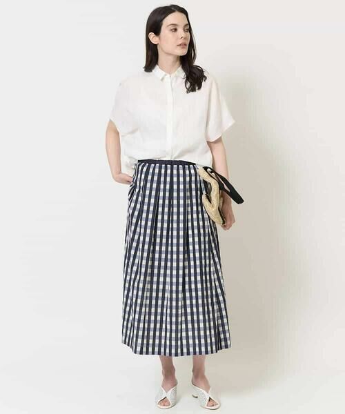 Maison de CINQ / メゾン ドゥ サンク シャツ・ブラウス | [吸水速乾]リネンワイドシルエットブラウス | 詳細23