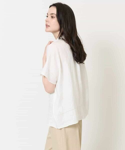 Maison de CINQ / メゾン ドゥ サンク シャツ・ブラウス | [吸水速乾]リネンワイドシルエットブラウス | 詳細3