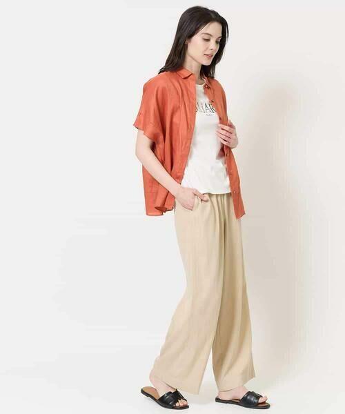 Maison de CINQ / メゾン ドゥ サンク シャツ・ブラウス | [吸水速乾]リネンワイドシルエットブラウス | 詳細30