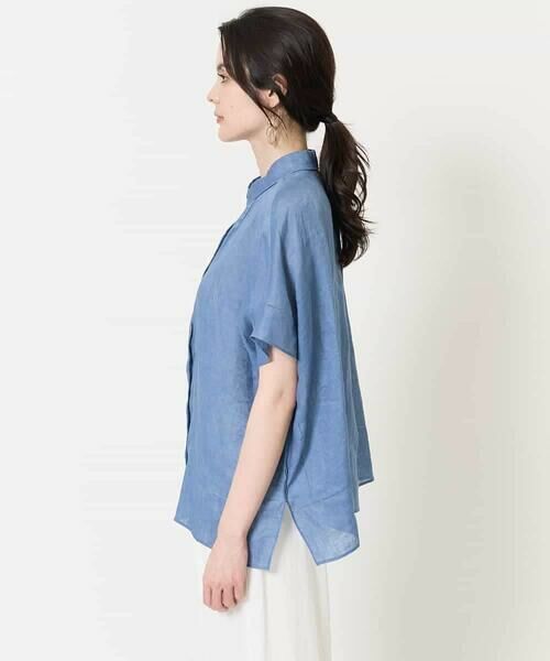 Maison de CINQ / メゾン ドゥ サンク シャツ・ブラウス | [吸水速乾]リネンワイドシルエットブラウス | 詳細8