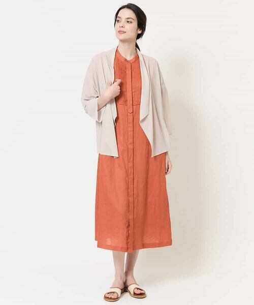 Maison de CINQ / メゾン ドゥ サンク ロング・マキシ丈ワンピース | [吸水速乾]リネンリラクシーワンピース | 詳細16