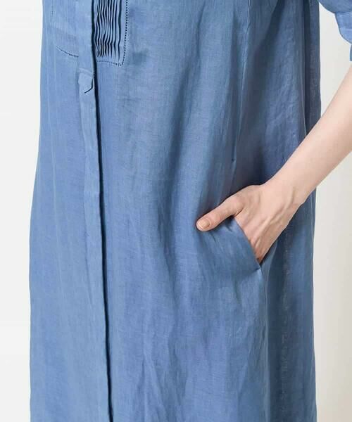 Maison de CINQ / メゾン ドゥ サンク ロング・マキシ丈ワンピース | [吸水速乾]リネンリラクシーワンピース | 詳細5