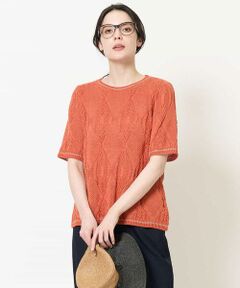 Maison de CINQ / メゾン ドゥ サンク ニット・セーター | ラメデザインサマーニット