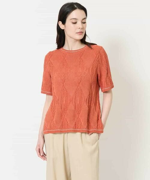 Maison de CINQ / メゾン ドゥ サンク ニット・セーター | ラメデザインサマーニット | 詳細17