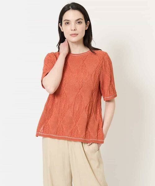 Maison de CINQ / メゾン ドゥ サンク ニット・セーター | ラメデザインサマーニット | 詳細18