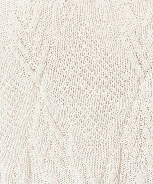 Maison de CINQ / メゾン ドゥ サンク ニット・セーター | ラメデザインサマーニット | 詳細24