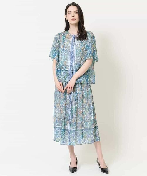 Maison de CINQ / メゾン ドゥ サンク ロング・マキシ丈スカート | [セットアップ対応]フローラルドットプリントスカート | 詳細14