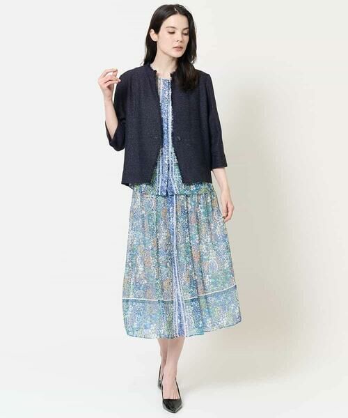 Maison de CINQ / メゾン ドゥ サンク ロング・マキシ丈スカート | [セットアップ対応]フローラルドットプリントスカート | 詳細23