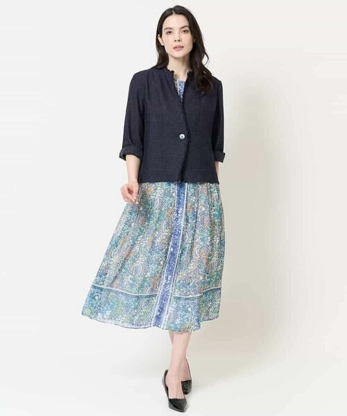 Maison de CINQ / メゾン ドゥ サンク ロング・マキシ丈スカート | [セットアップ対応]フローラルドットプリントスカート | 詳細27