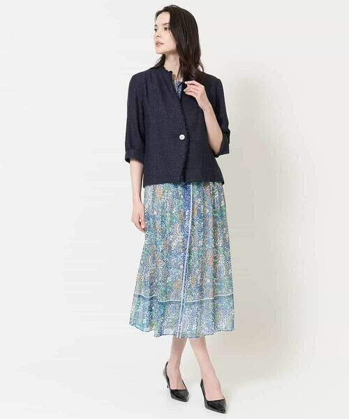 Maison de CINQ / メゾン ドゥ サンク ロング・マキシ丈スカート | [セットアップ対応]フローラルドットプリントスカート | 詳細28