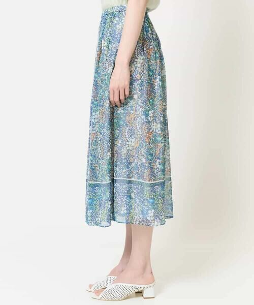 Maison de CINQ / メゾン ドゥ サンク ロング・マキシ丈スカート | [セットアップ対応]フローラルドットプリントスカート | 詳細3