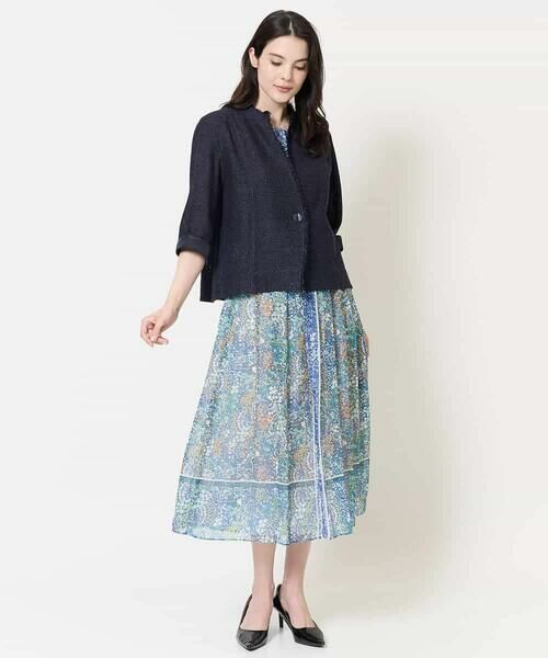 Maison de CINQ / メゾン ドゥ サンク ロング・マキシ丈スカート | [セットアップ対応]フローラルドットプリントスカート | 詳細30