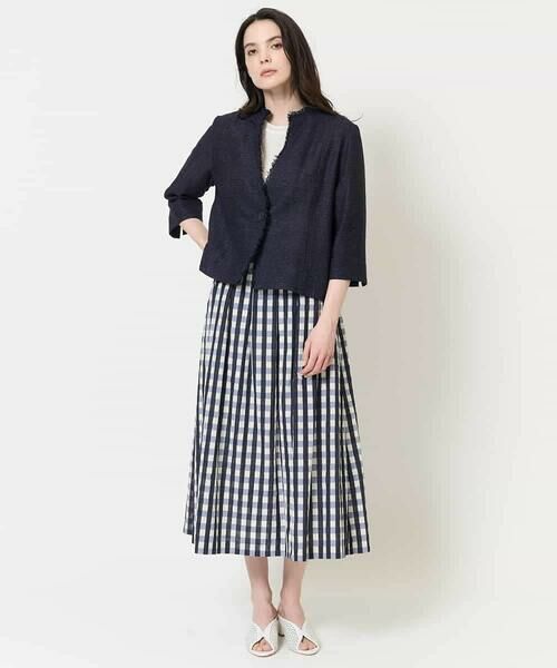 Maison de CINQ / メゾン ドゥ サンク ノーカラージャケット | ノーカラージャケット | 詳細14