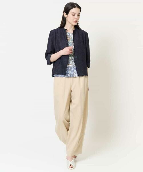 Maison de CINQ / メゾン ドゥ サンク ノーカラージャケット | ノーカラージャケット | 詳細25