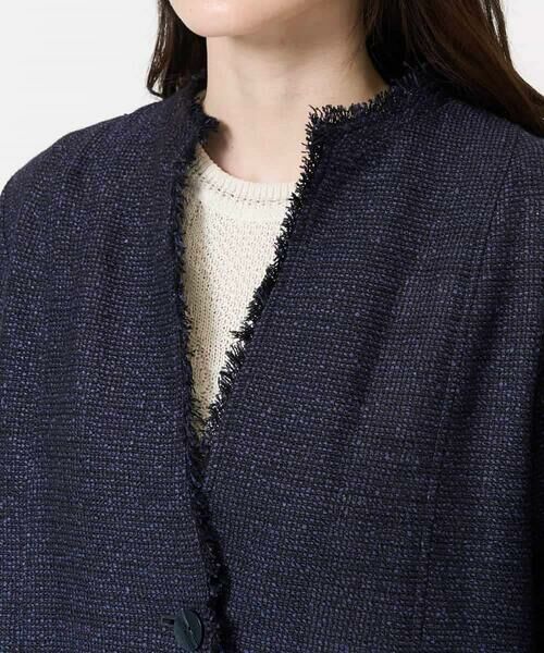 Maison de CINQ / メゾン ドゥ サンク ノーカラージャケット | ノーカラージャケット | 詳細4