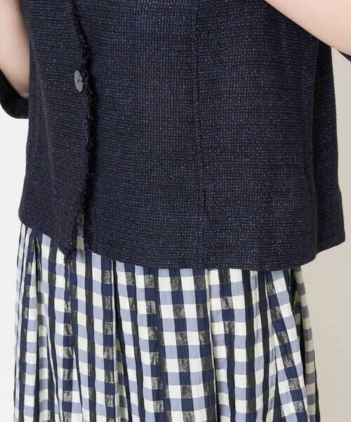 Maison de CINQ / メゾン ドゥ サンク ノーカラージャケット | ノーカラージャケット | 詳細7