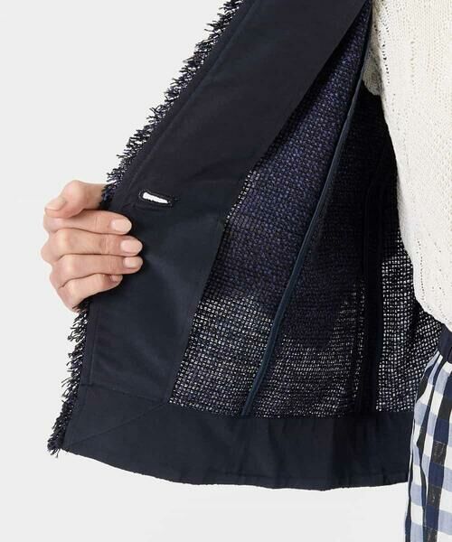 Maison de CINQ / メゾン ドゥ サンク ノーカラージャケット | ノーカラージャケット | 詳細9