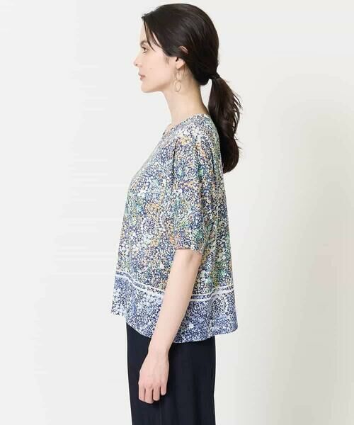 Maison de CINQ / メゾン ドゥ サンク カットソー | [セットアップ対応]フローラルドットプリントカットソー | 詳細2