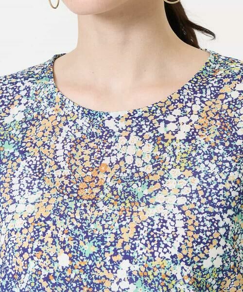 Maison de CINQ / メゾン ドゥ サンク カットソー | [セットアップ対応]フローラルドットプリントカットソー | 詳細4