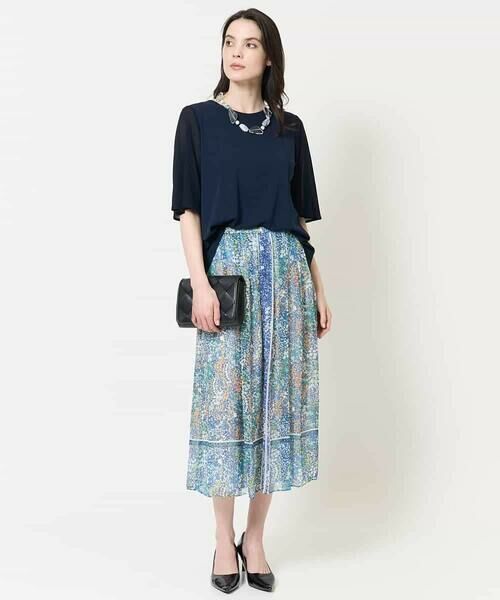 Maison de CINQ / メゾン ドゥ サンク カットソー | [接触冷感･吸汗速乾/アンサンブル対応]フレアスリーブカットソー | 詳細20