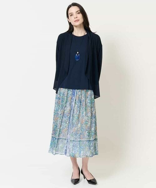 Maison de CINQ / メゾン ドゥ サンク カットソー | [接触冷感･吸汗速乾/アンサンブル対応]フレアスリーブカットソー | 詳細22