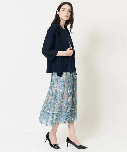 Maison de CINQ / メゾン ドゥ サンク カットソー | [接触冷感･吸汗速乾/アンサンブル対応]フレアスリーブカットソー | 詳細24