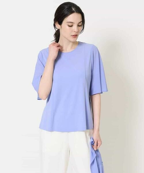 Maison de CINQ / メゾン ドゥ サンク カットソー | [接触冷感･吸汗速乾/アンサンブル対応]フレアスリーブカットソー | 詳細9