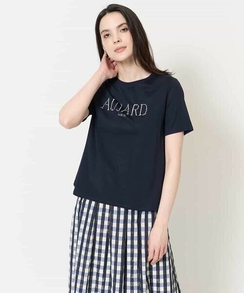 Maison de CINQ / メゾン ドゥ サンク カットソー | ロゴモチーフTシャツ | 詳細1