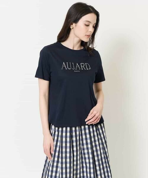 Maison de CINQ / メゾン ドゥ サンク カットソー | ロゴモチーフTシャツ | 詳細2