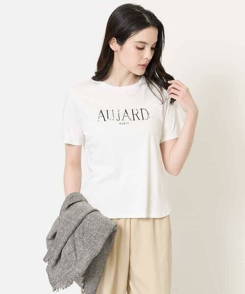 Maison de CINQ / メゾン ドゥ サンク カットソー | ロゴモチーフTシャツ | 詳細3