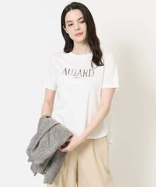 Maison de CINQ / メゾン ドゥ サンク カットソー | ロゴモチーフTシャツ | 詳細4