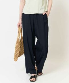 Maison de CINQ / メゾン ドゥ サンク チノ・ワークパンツ | [ウエスト総ゴム/接触冷感]ステッチデザインパンツ