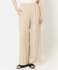 Maison de CINQ / メゾン ドゥ サンク チノ・ワークパンツ | [ウエスト総ゴム/接触冷感]ステッチデザインパンツ