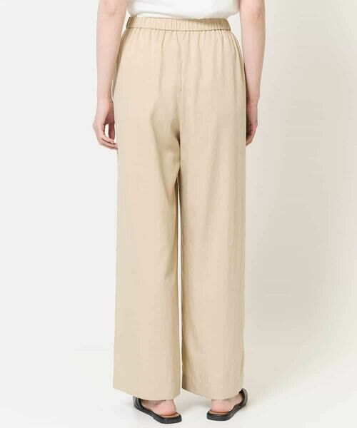 Maison de CINQ / メゾン ドゥ サンク チノ・ワークパンツ | [ウエスト総ゴム/接触冷感]ステッチデザインパンツ | 詳細4