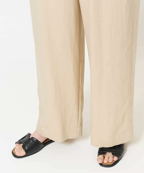 Maison de CINQ / メゾン ドゥ サンク チノ・ワークパンツ | [ウエスト総ゴム/接触冷感]ステッチデザインパンツ | 詳細7