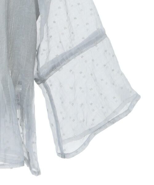 Maison de CINQ / メゾン ドゥ サンク シャツ・ブラウス | 【小さいサイズ】ドットジャカードシアーブラウス | 詳細19