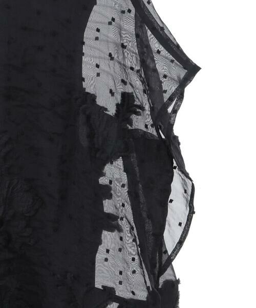 Maison de CINQ / メゾン ドゥ サンク シャツ・ブラウス | 【小さいサイズ】ドットフラワージャカードブラウス | 詳細13