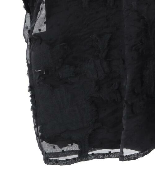 Maison de CINQ / メゾン ドゥ サンク シャツ・ブラウス | 【小さいサイズ】ドットフラワージャカードブラウス | 詳細14