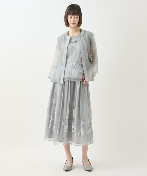 Maison de CINQ / メゾン ドゥ サンク シャツ・ブラウス | 【小さいサイズ】ドットフラワージャカードブラウス | 詳細2