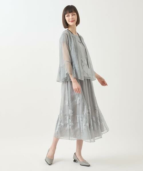 Maison de CINQ / メゾン ドゥ サンク シャツ・ブラウス | 【小さいサイズ】ドットフラワージャカードブラウス | 詳細4