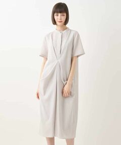 Maison de CINQ / メゾン ドゥ サンク ロング・マキシ丈ワンピース | 【小さいサイズ】ヴィンテージボイルシルエットワンピース