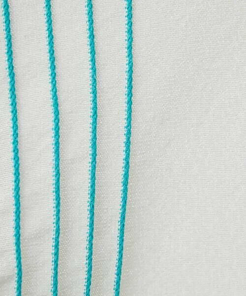 Maison de CINQ / メゾン ドゥ サンク ニット・セーター | 【小さいサイズ/洗える】ペーパーヤーンデザインニットプルオーバー | 詳細10